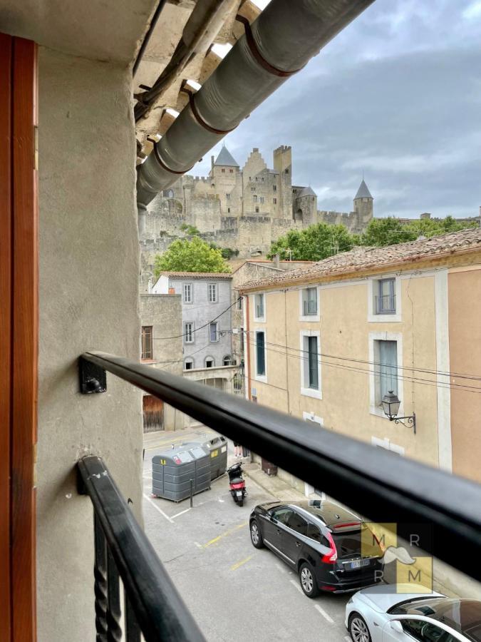 Le Donjon - Vue Cite Pied Cite Medievale Neuf Carcassonne Zewnętrze zdjęcie